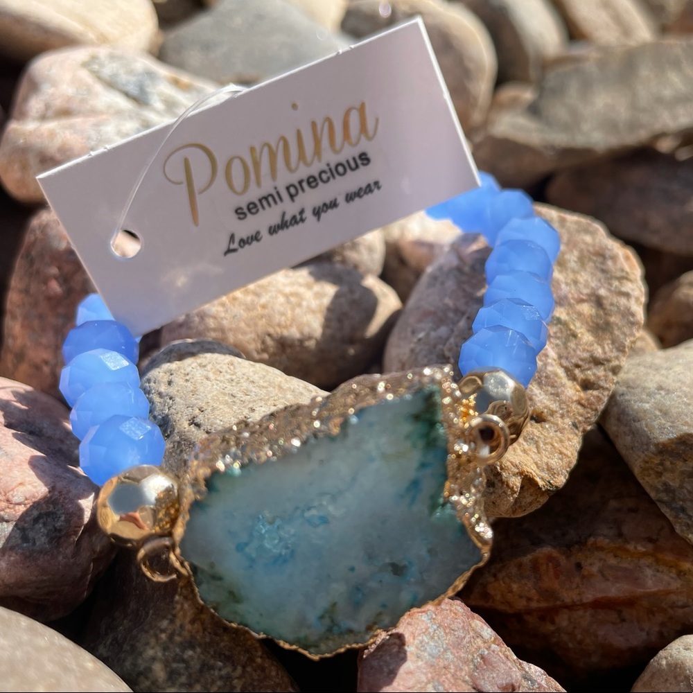 Semi Precious Stone Bracelet